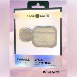 Air Pods Pro 3rd Generation Twinkle Case - New in Box